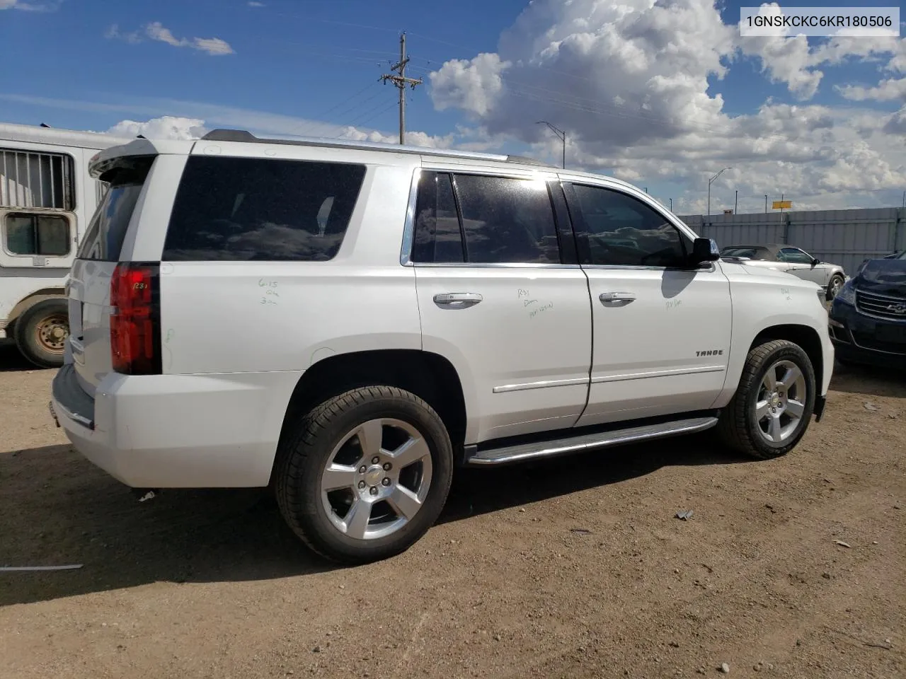 2019 Chevrolet Tahoe K1500 Premier VIN: 1GNSKCKC6KR180506 Lot: 72433884