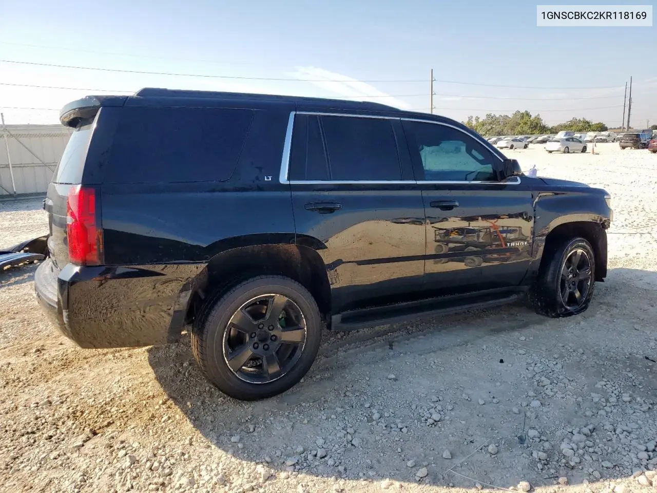 1GNSCBKC2KR118169 2019 Chevrolet Tahoe C1500 Lt