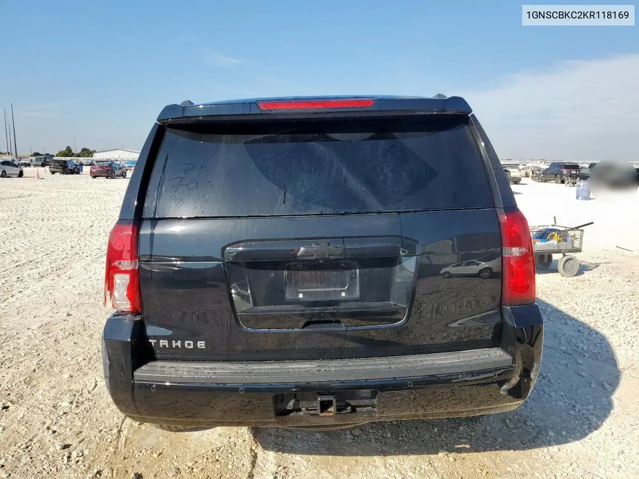 1GNSCBKC2KR118169 2019 Chevrolet Tahoe C1500 Lt