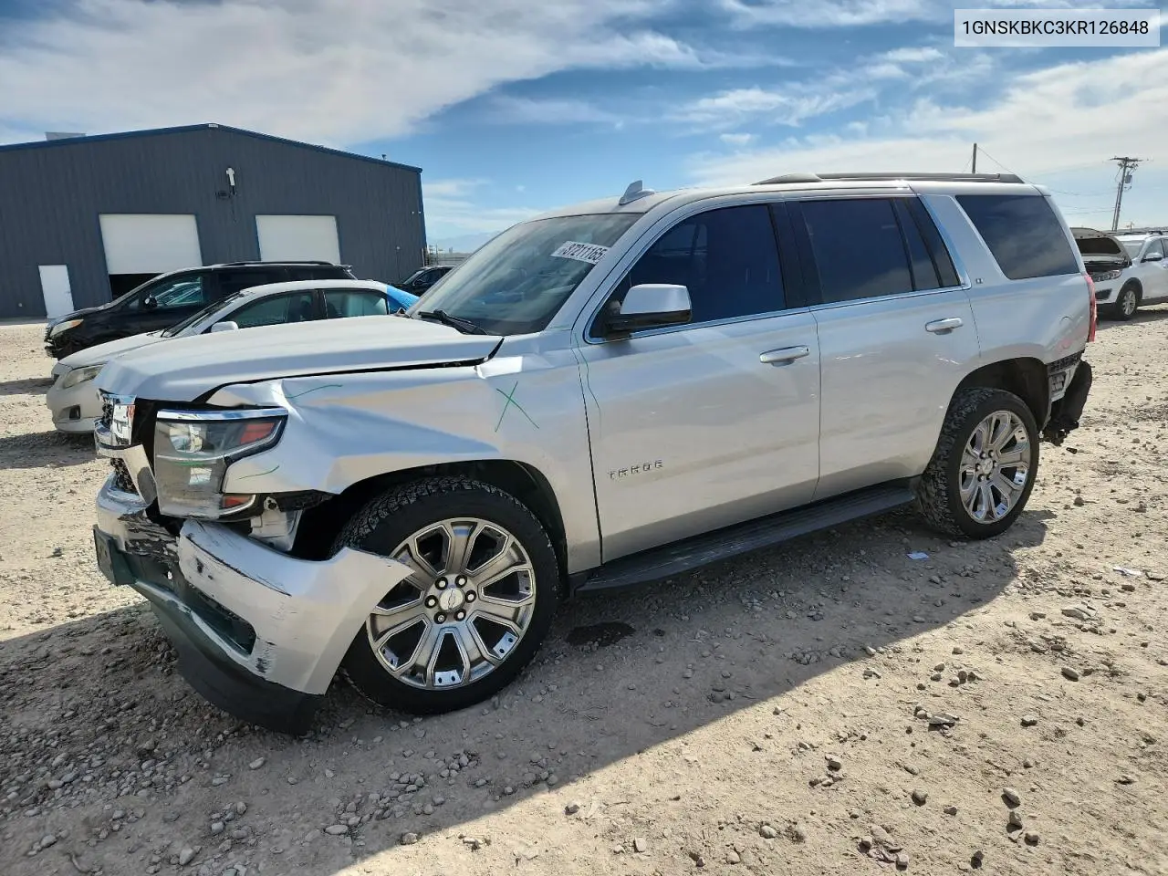 1GNSKBKC3KR126848 2019 Chevrolet Tahoe K1500 Lt