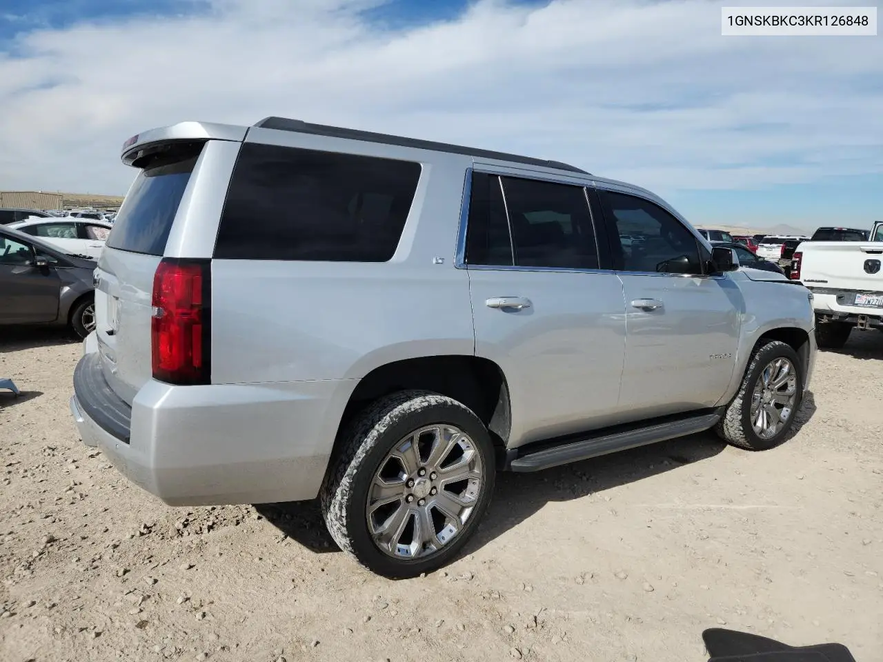 1GNSKBKC3KR126848 2019 Chevrolet Tahoe K1500 Lt