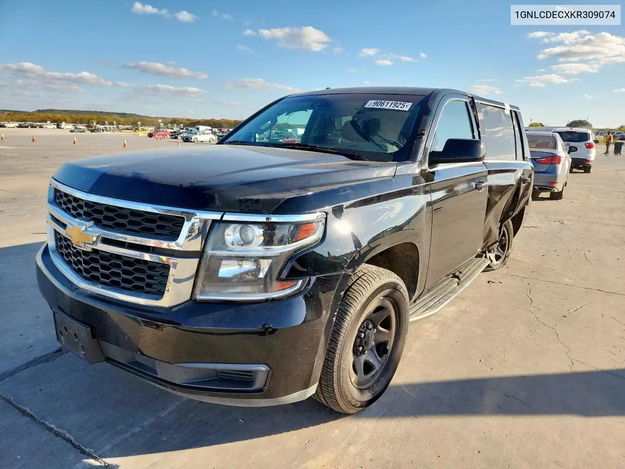 1GNLCDECXKR309074 2019 Chevrolet Tahoe Police