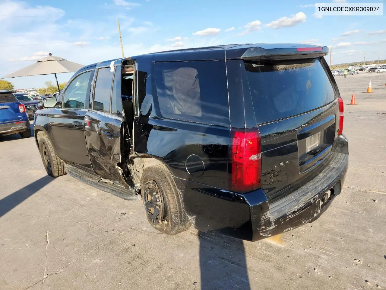 1GNLCDECXKR309074 2019 Chevrolet Tahoe Police