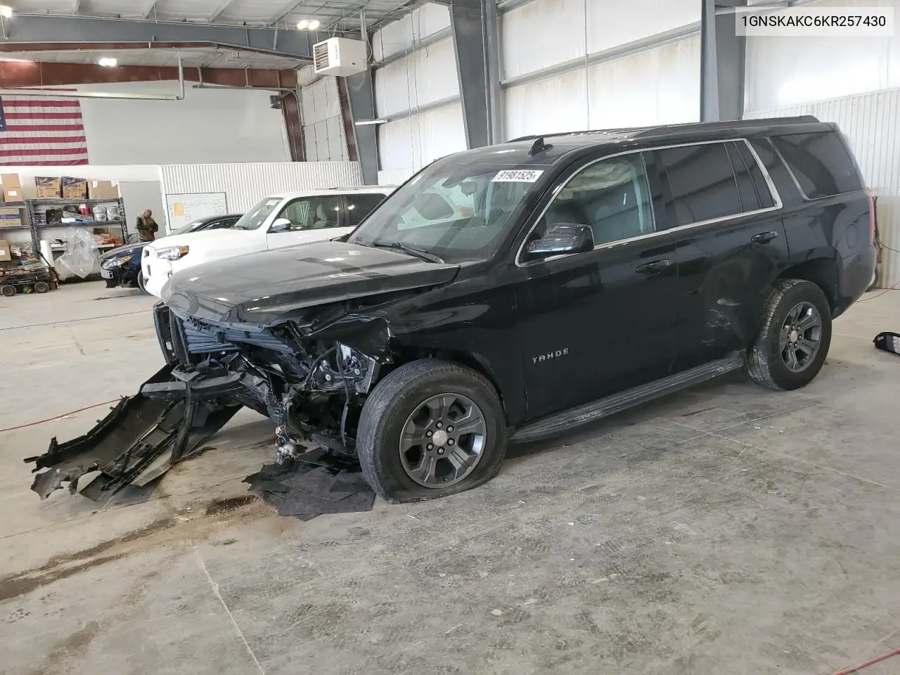 1GNSKAKC6KR257430 2019 Chevrolet Tahoe K1500 Ls