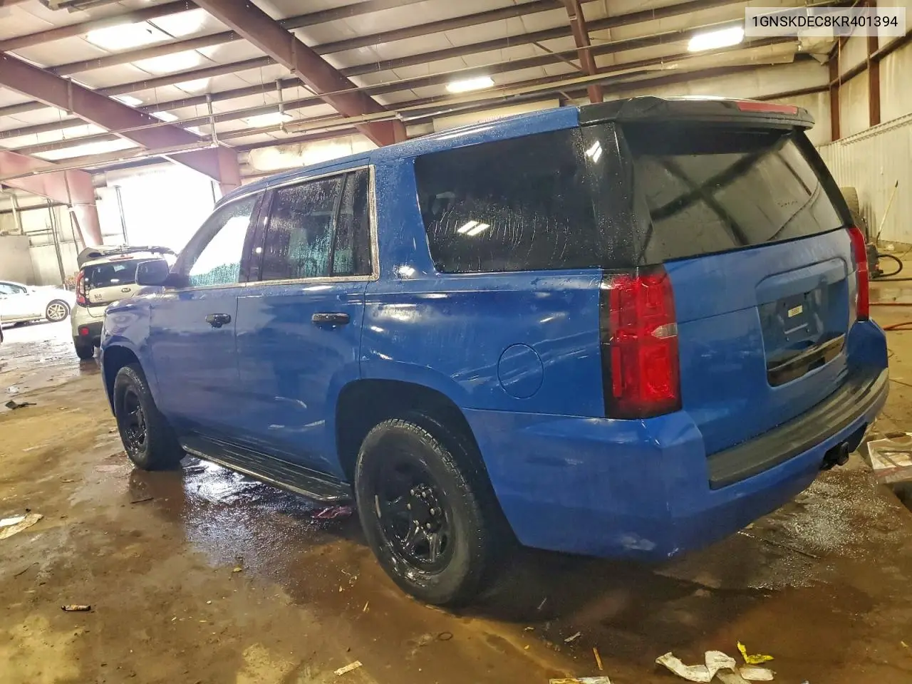 1GNSKDEC8KR401394 2019 Chevrolet Tahoe Police