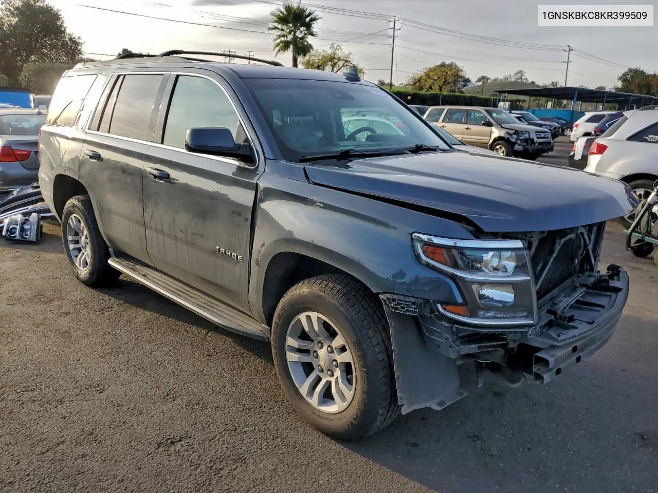 1GNSKBKC8KR399509 2019 Chevrolet Tahoe K1500 Lt