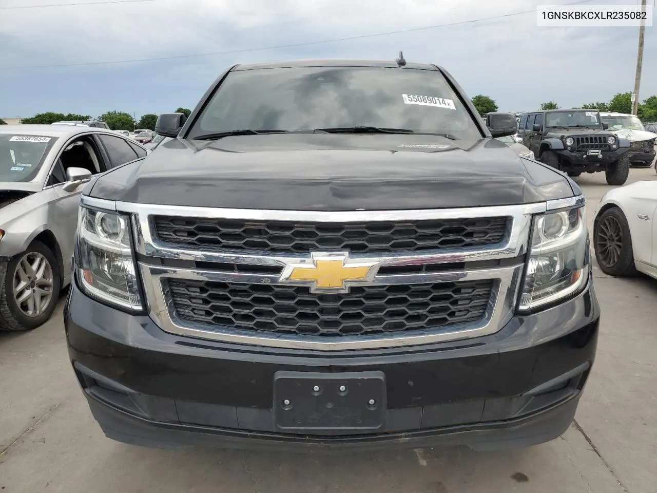 2020 Chevrolet Tahoe K1500 Lt VIN: 1GNSKBKCXLR235082 Lot: 55089014