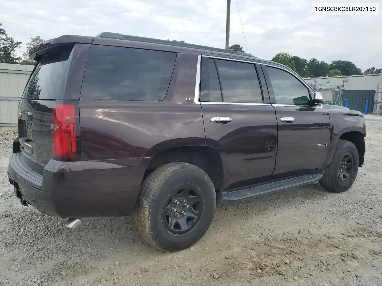 2020 Chevrolet Tahoe C1500 Lt VIN: 1GNSCBKC8LR207150 Lot: 55852594