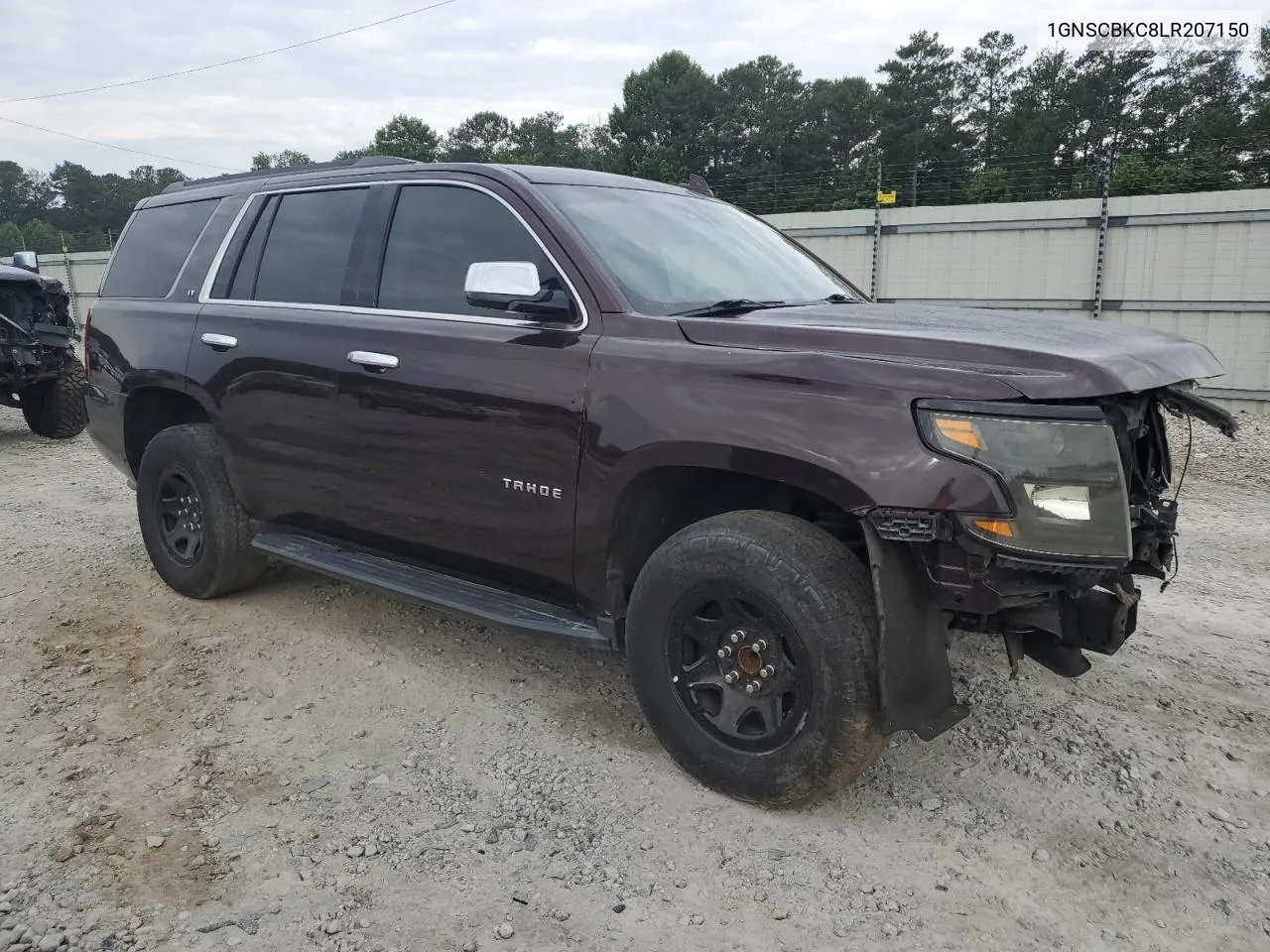 2020 Chevrolet Tahoe C1500 Lt VIN: 1GNSCBKC8LR207150 Lot: 55852594