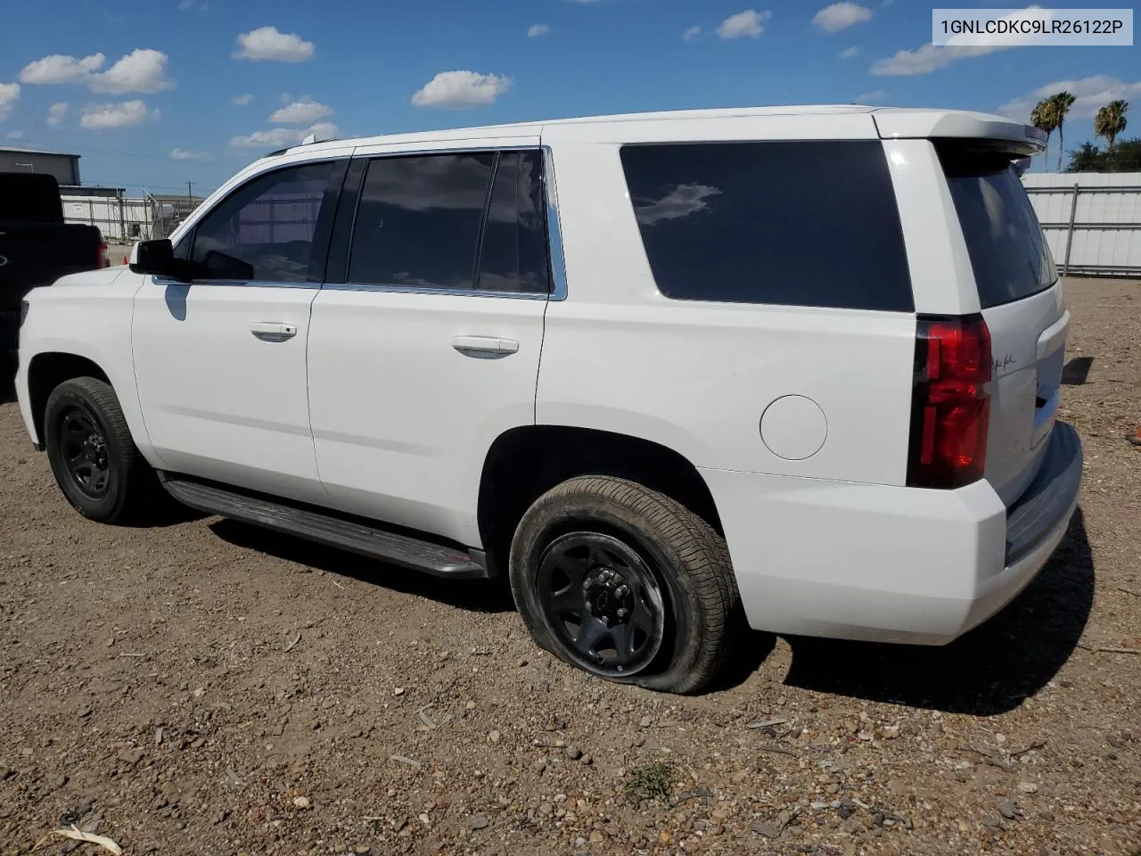 2020 Chevrolet Tahoe Police VIN: 1GNLCDKC9LR26122P Lot: 59217834