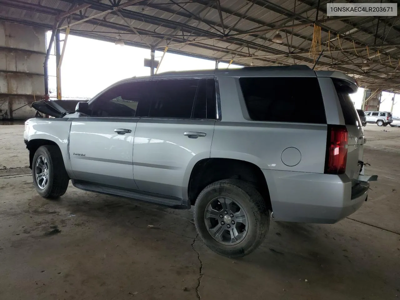 2020 Chevrolet Tahoe K1500 Ls VIN: 1GNSKAEC4LR203671 Lot: 59648764