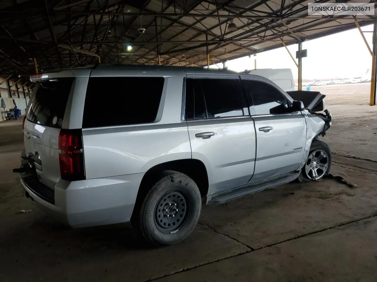 2020 Chevrolet Tahoe K1500 Ls VIN: 1GNSKAEC4LR203671 Lot: 59648764