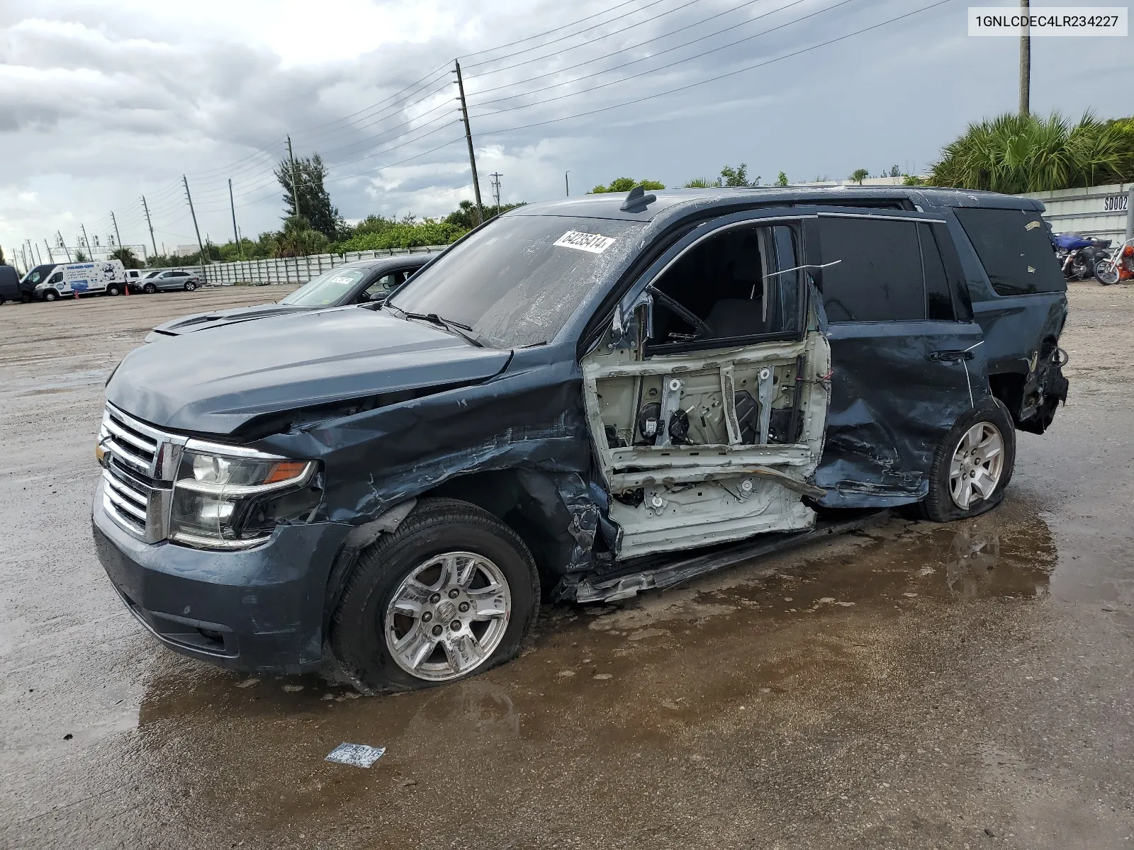 2020 Chevrolet Tahoe Police VIN: 1GNLCDEC4LR234227 Lot: 64235414