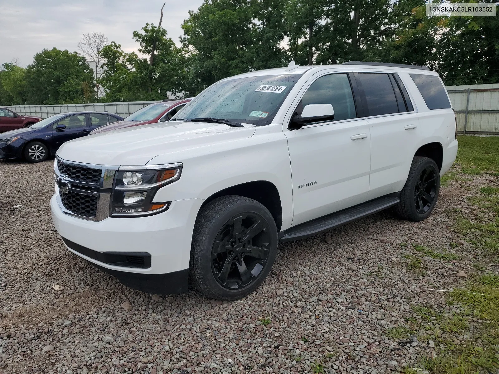 2020 Chevrolet Tahoe K1500 Ls VIN: 1GNSKAKC5LR103552 Lot: 65604264