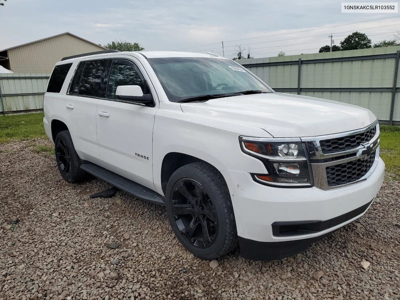 2020 Chevrolet Tahoe K1500 Ls VIN: 1GNSKAKC5LR103552 Lot: 65604264