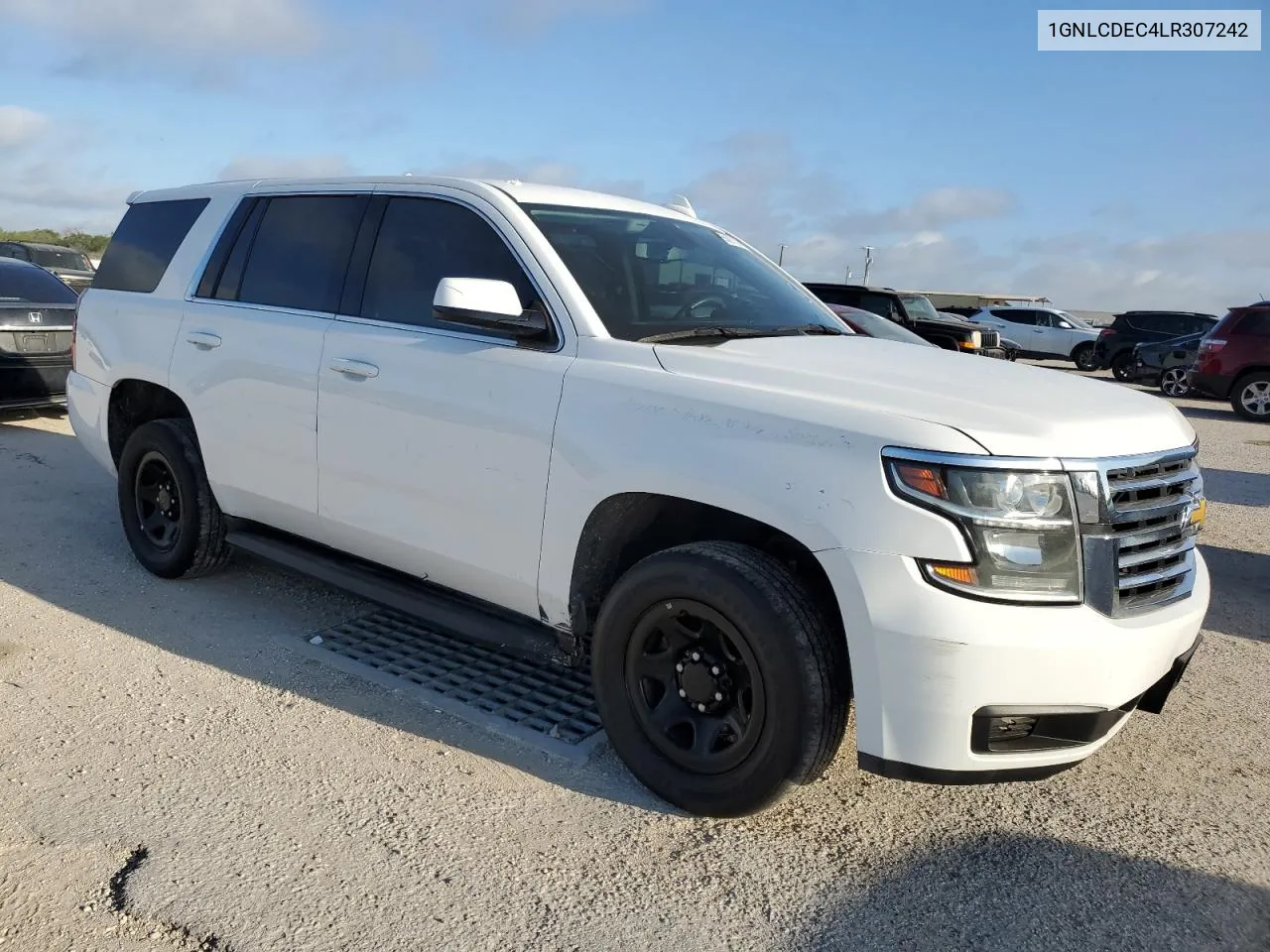 2020 Chevrolet Tahoe Police VIN: 1GNLCDEC4LR307242 Lot: 65687024