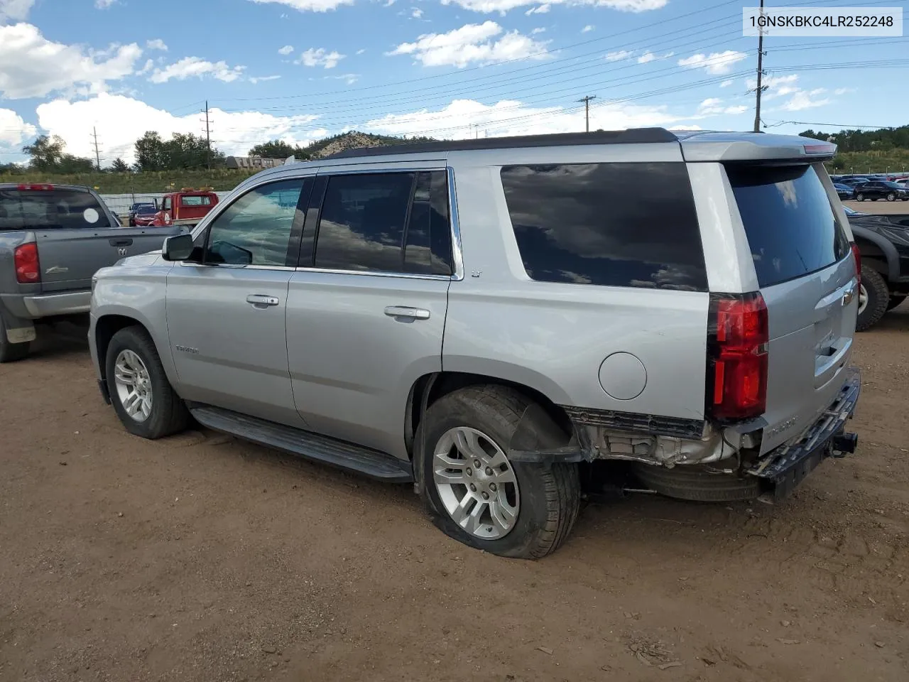 2020 Chevrolet Tahoe K1500 Lt VIN: 1GNSKBKC4LR252248 Lot: 66792984