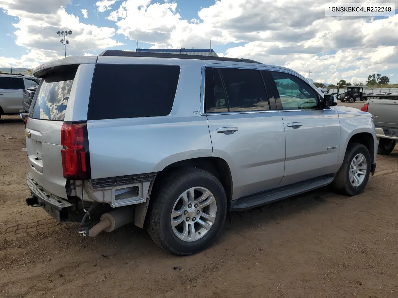 2020 Chevrolet Tahoe K1500 Lt VIN: 1GNSKBKC4LR252248 Lot: 66792984