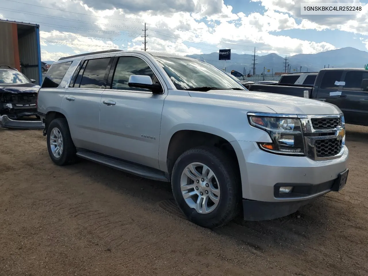 2020 Chevrolet Tahoe K1500 Lt VIN: 1GNSKBKC4LR252248 Lot: 66792984