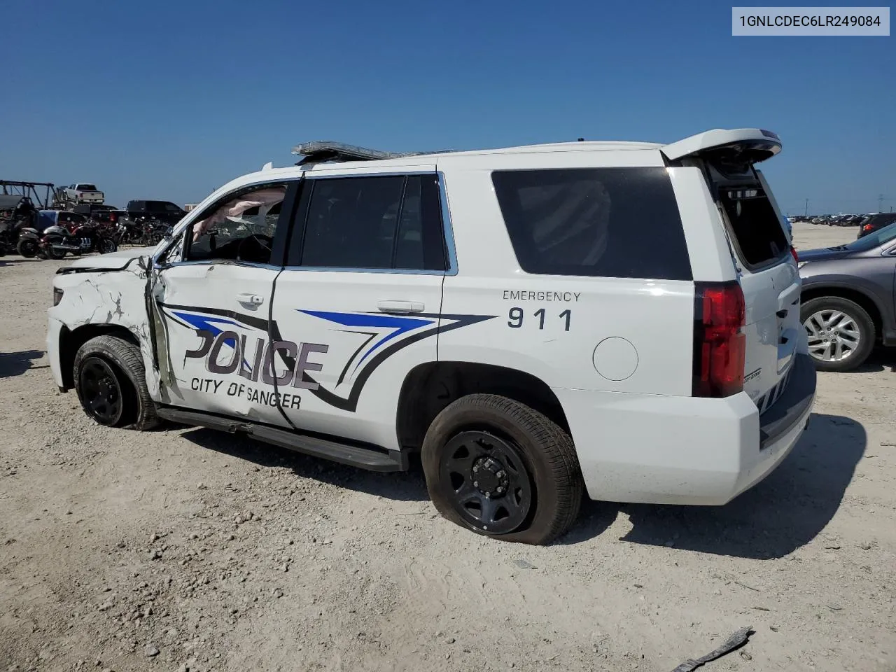 2020 Chevrolet Tahoe Police VIN: 1GNLCDEC6LR249084 Lot: 67038814