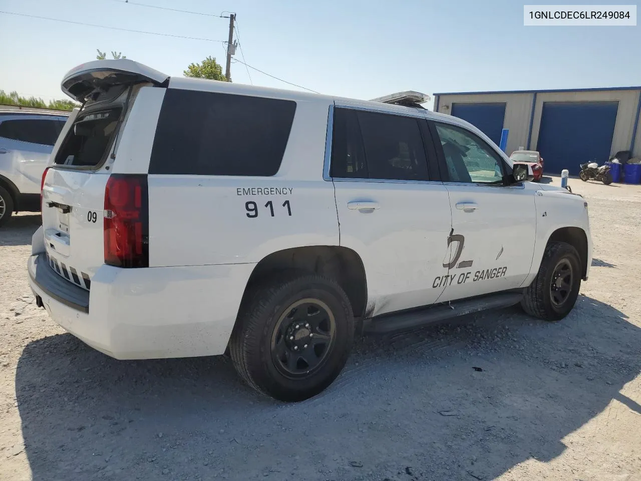 2020 Chevrolet Tahoe Police VIN: 1GNLCDEC6LR249084 Lot: 67038814