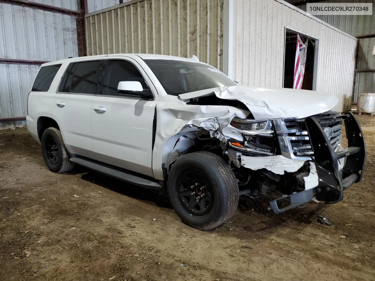 2020 Chevrolet Tahoe Police VIN: 1GNLCDEC9LR270348 Lot: 68104424