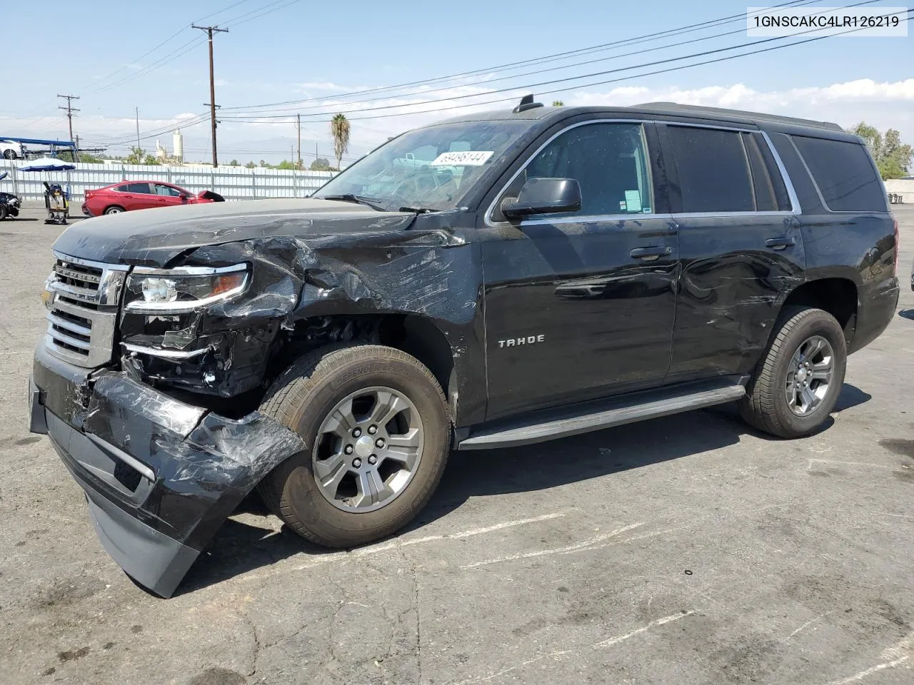 2020 Chevrolet Tahoe C1500 Ls VIN: 1GNSCAKC4LR126219 Lot: 69498144