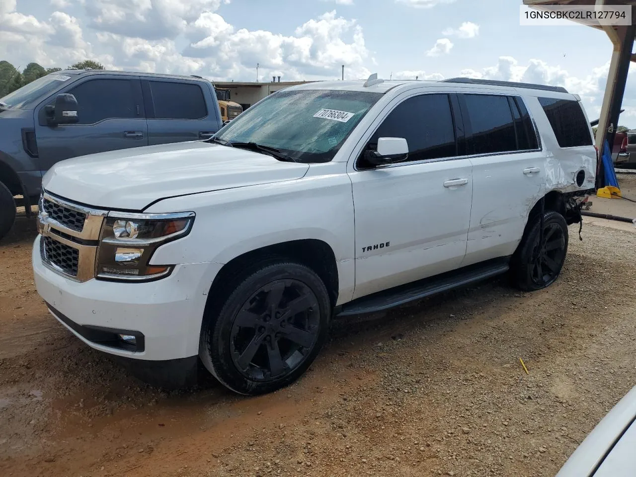 2020 Chevrolet Tahoe C1500 Lt VIN: 1GNSCBKC2LR127794 Lot: 70766304