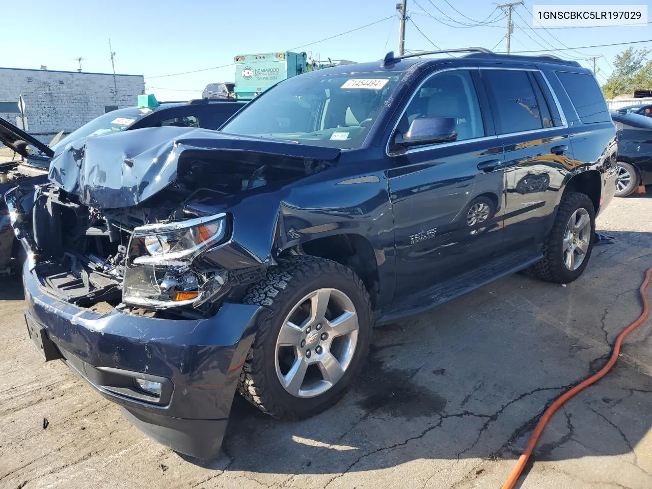 2020 Chevrolet Tahoe C1500 Lt VIN: 1GNSCBKC5LR197029 Lot: 71454494