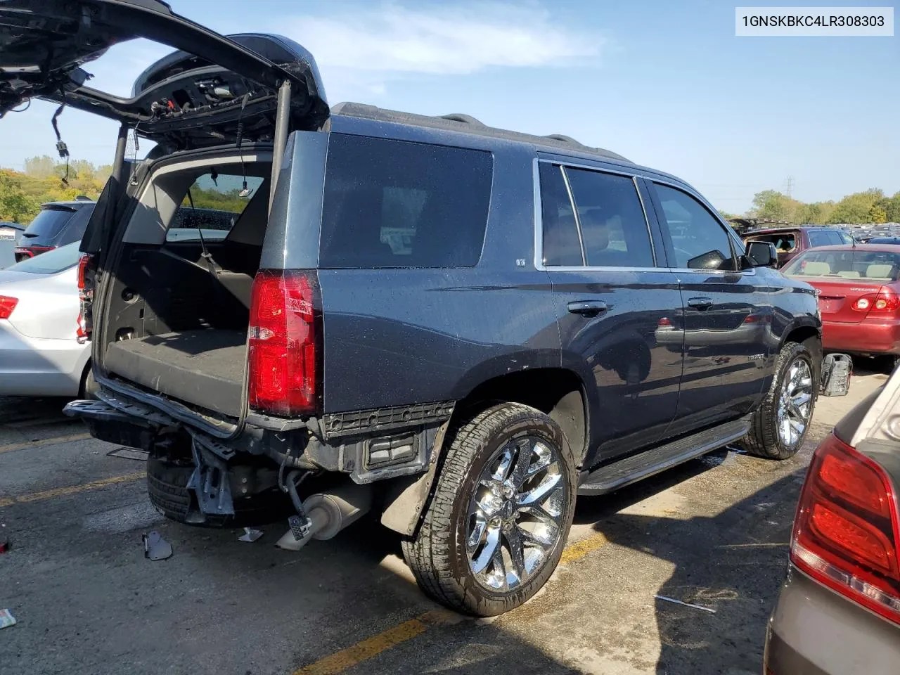 2020 Chevrolet Tahoe K1500 Lt VIN: 1GNSKBKC4LR308303 Lot: 72071664