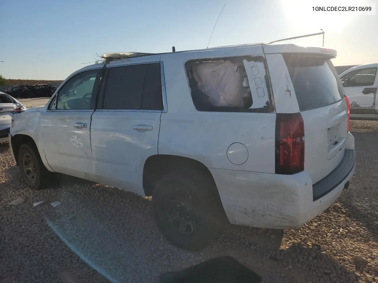 2020 Chevrolet Tahoe Police VIN: 1GNLCDEC2LR210699 Lot: 72571574