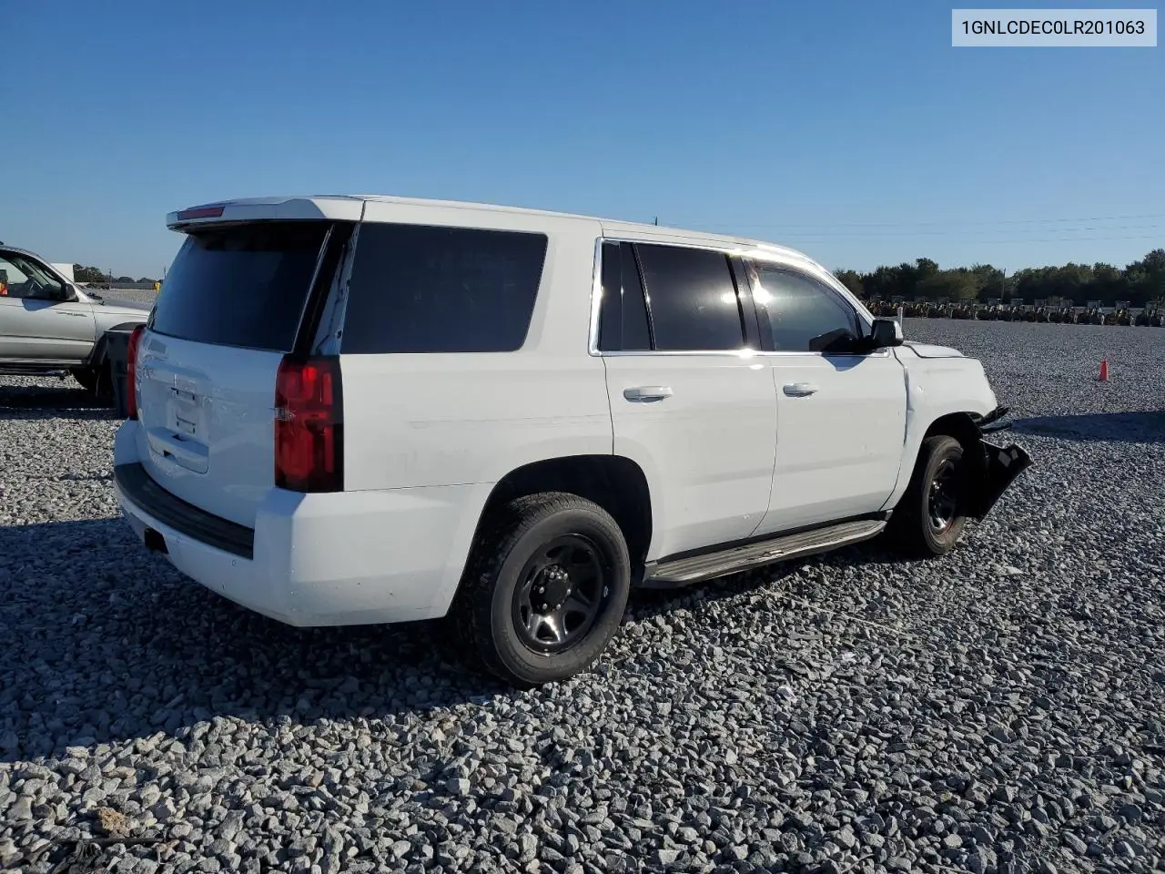 1GNLCDEC0LR201063 2020 Chevrolet Tahoe Police