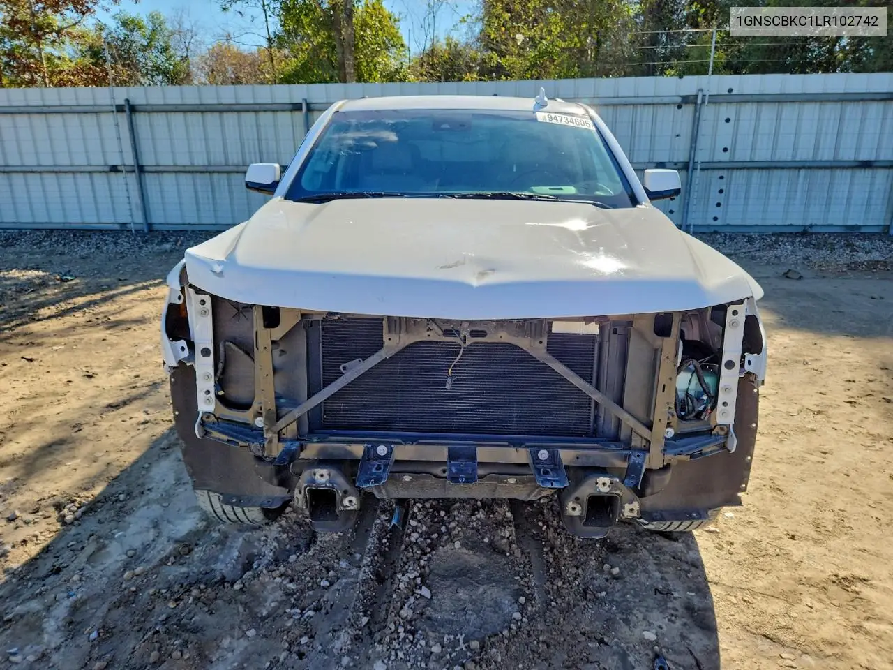 1GNSCBKC1LR102742 2020 Chevrolet Tahoe C1500 Lt