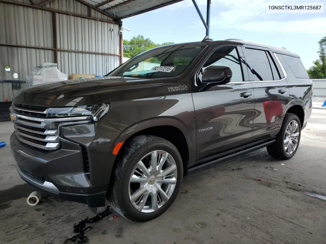 1GNSCTKL3MR125687 2021 Chevrolet Tahoe C1500 High Country