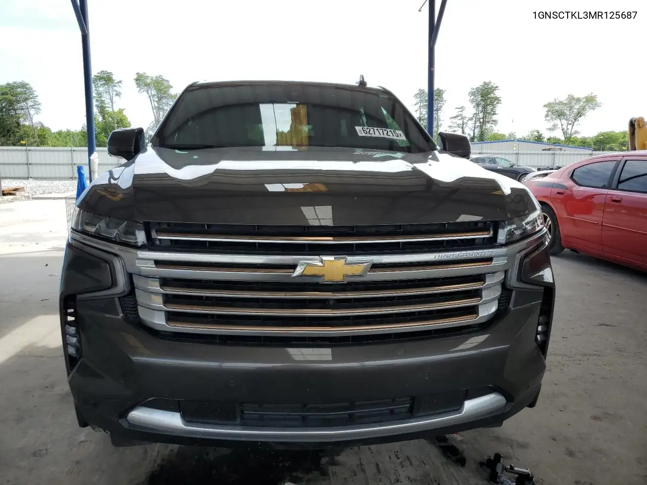 1GNSCTKL3MR125687 2021 Chevrolet Tahoe C1500 High Country