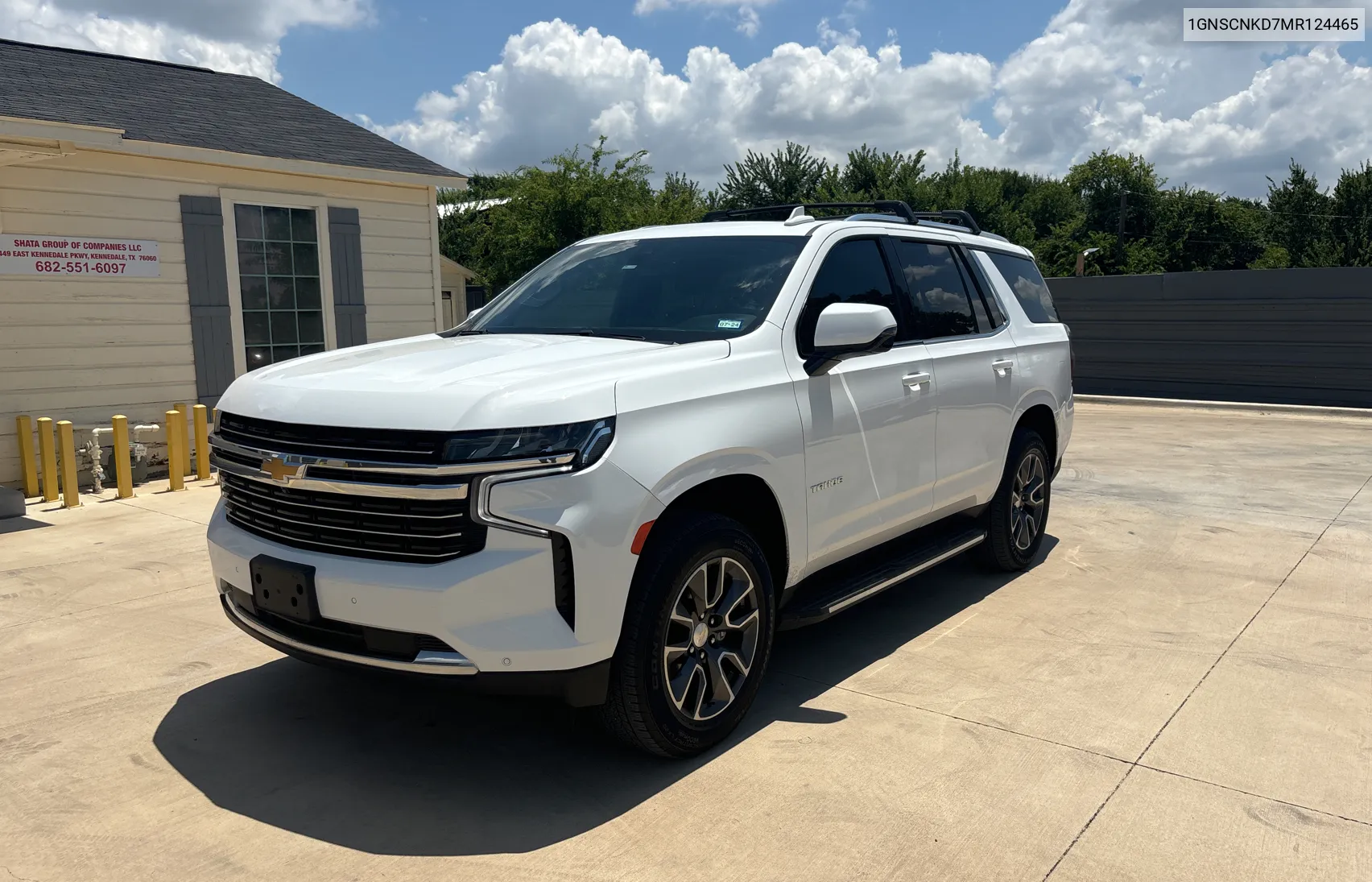 2021 Chevrolet Tahoe C1500 Lt VIN: 1GNSCNKD7MR124465 Lot: 64044354