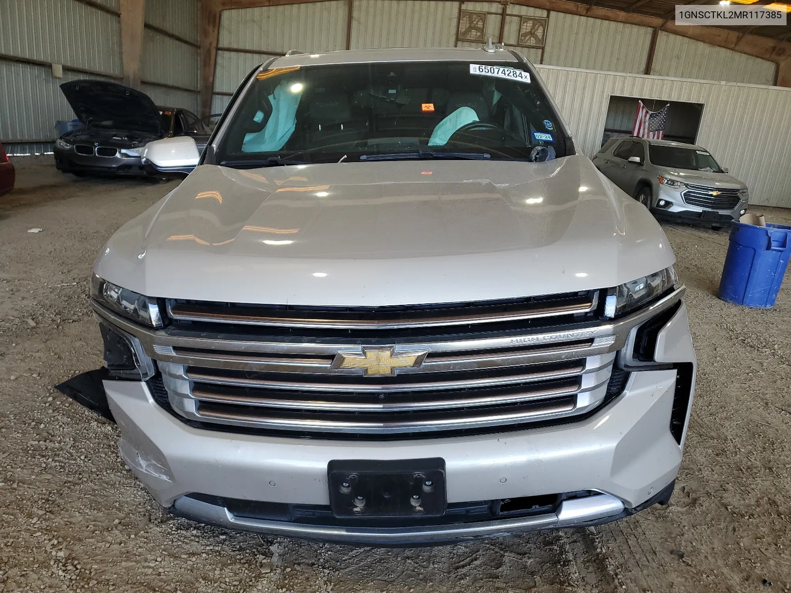 1GNSCTKL2MR117385 2021 Chevrolet Tahoe C1500 High Country