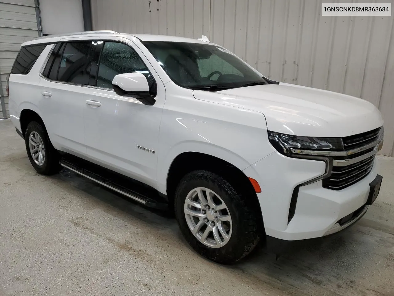 2021 Chevrolet Tahoe C1500 Lt VIN: 1GNSCNKD8MR363684 Lot: 67166294