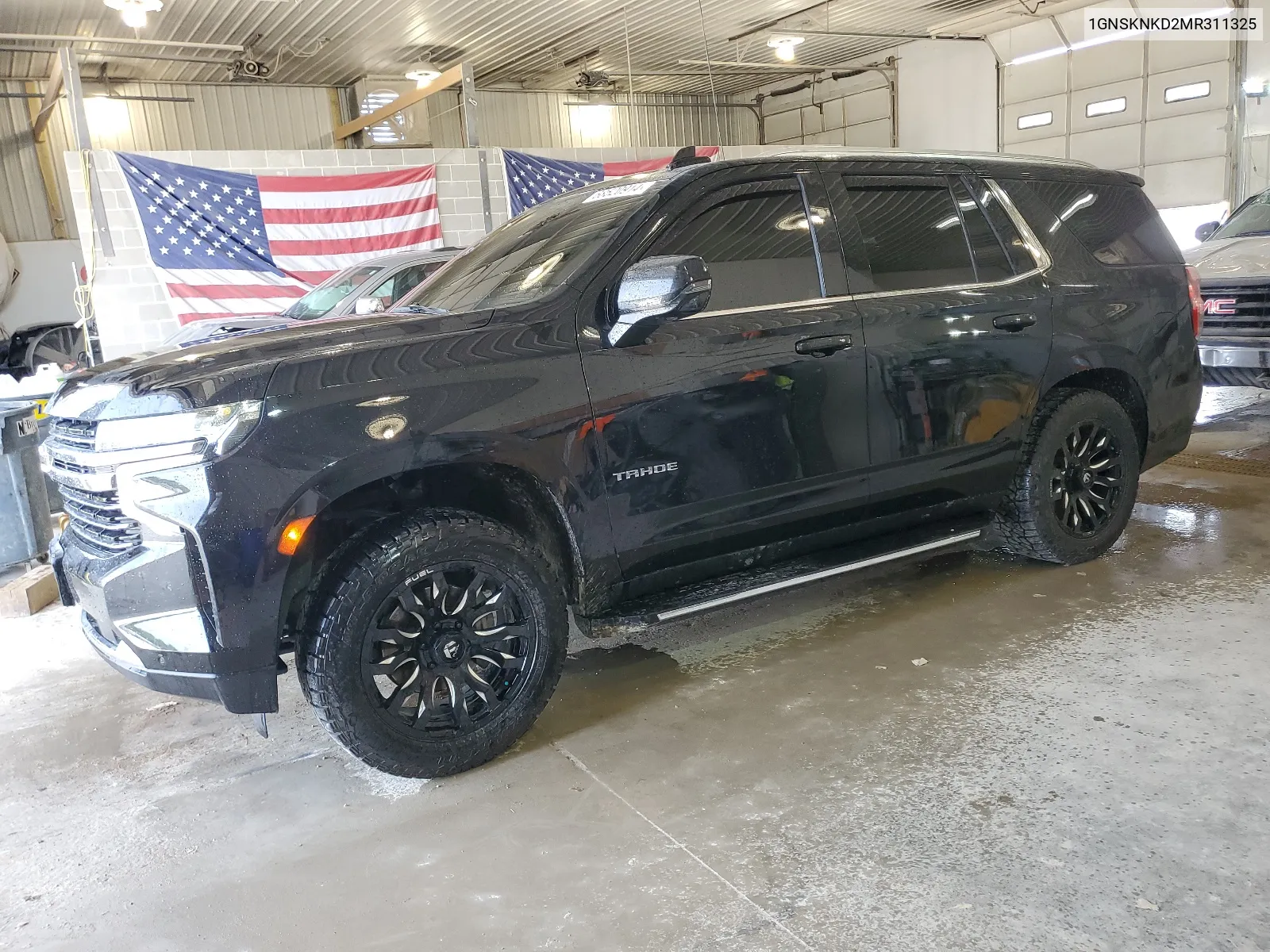 2021 Chevrolet Tahoe K1500 Lt VIN: 1GNSKNKD2MR311325 Lot: 68520914