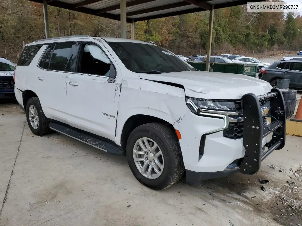 1GNSKMKD3MR290737 2021 Chevrolet Tahoe K1500 Ls