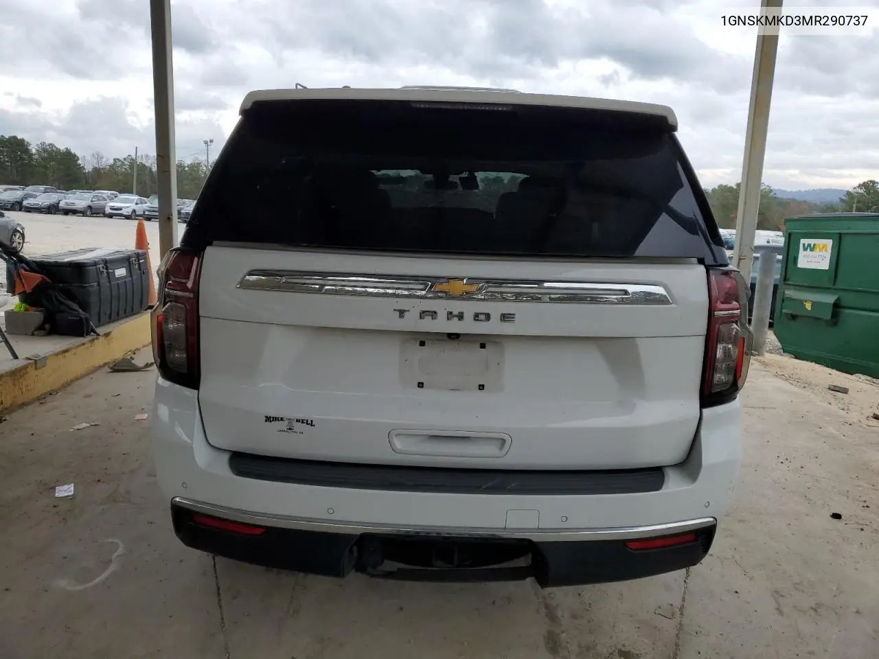 1GNSKMKD3MR290737 2021 Chevrolet Tahoe K1500 Ls