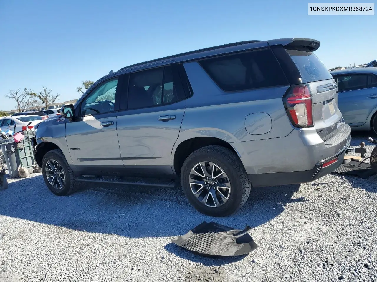 1GNSKPKDXMR368724 2021 Chevrolet Tahoe K1500 Z71