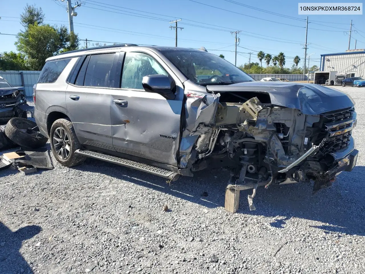 1GNSKPKDXMR368724 2021 Chevrolet Tahoe K1500 Z71