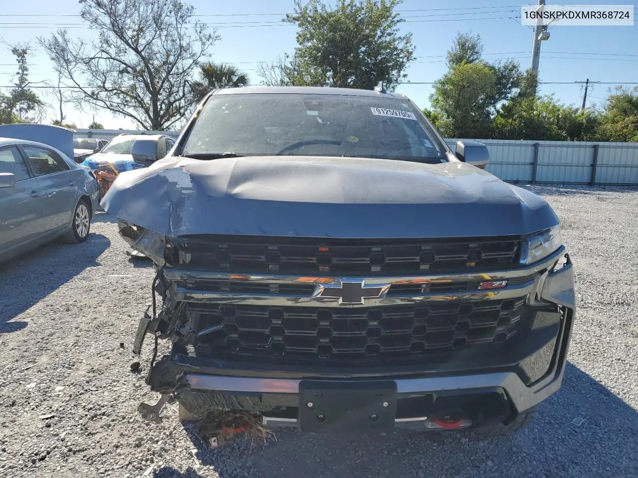 1GNSKPKDXMR368724 2021 Chevrolet Tahoe K1500 Z71