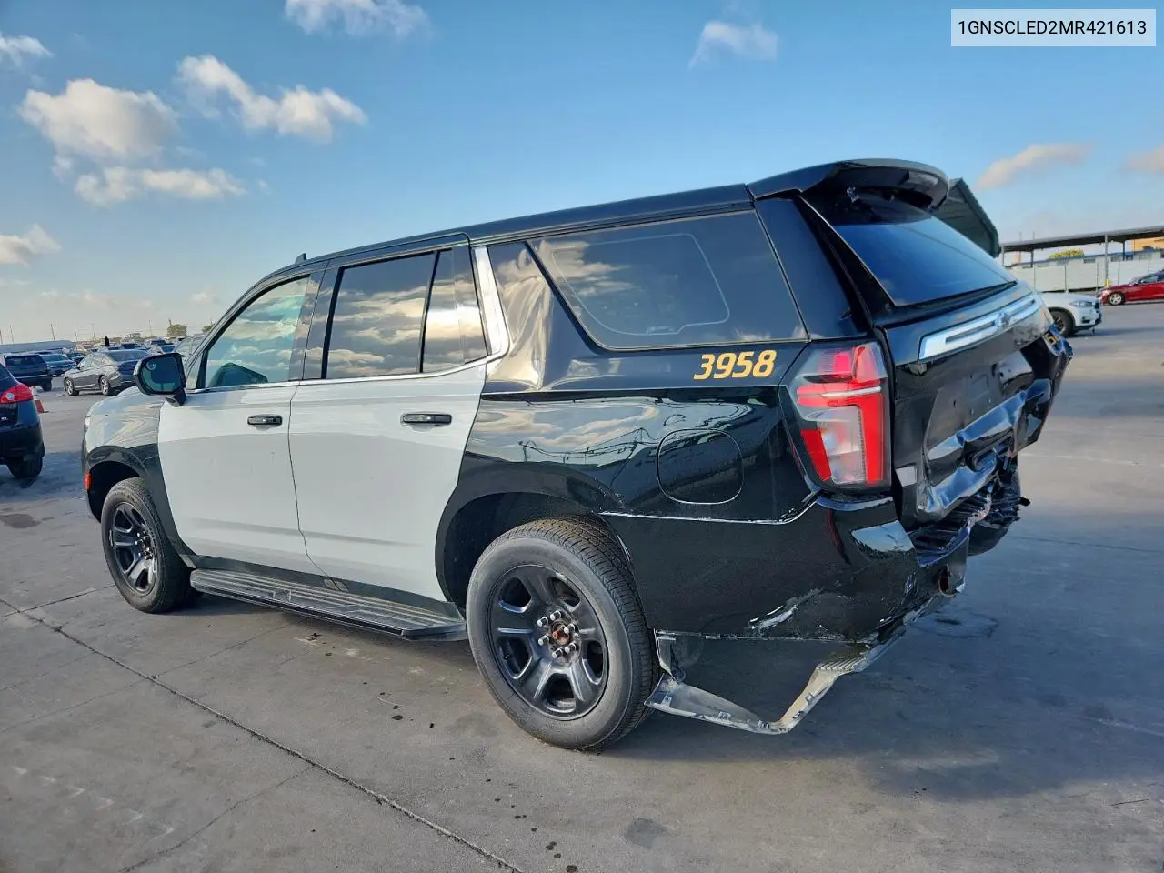 1GNSCLED2MR421613 2021 Chevrolet Tahoe C1500