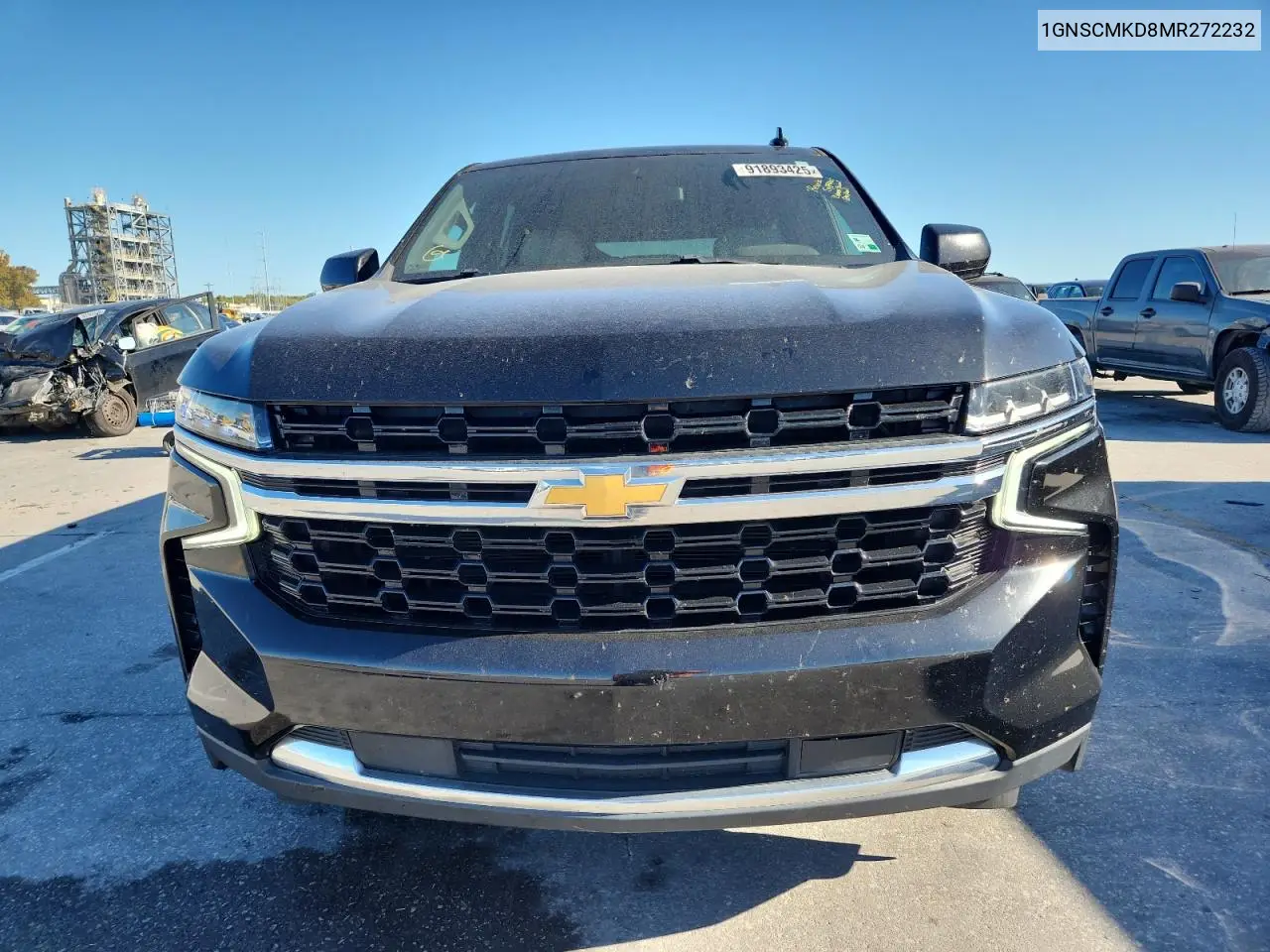 1GNSCMKD8MR272232 2021 Chevrolet Tahoe C1500 Ls
