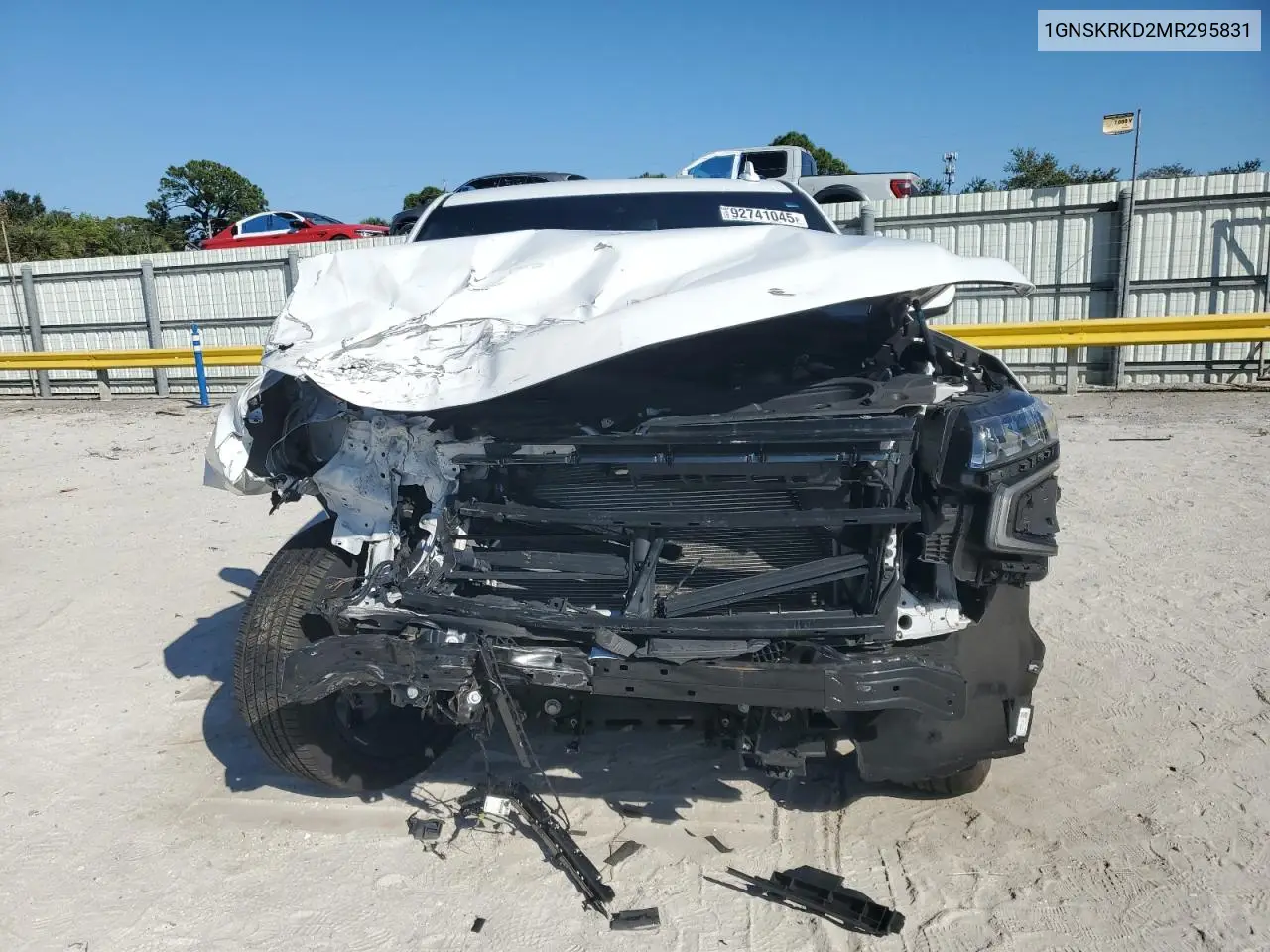1GNSKRKD2MR295831 2021 Chevrolet Tahoe K1500 Rst
