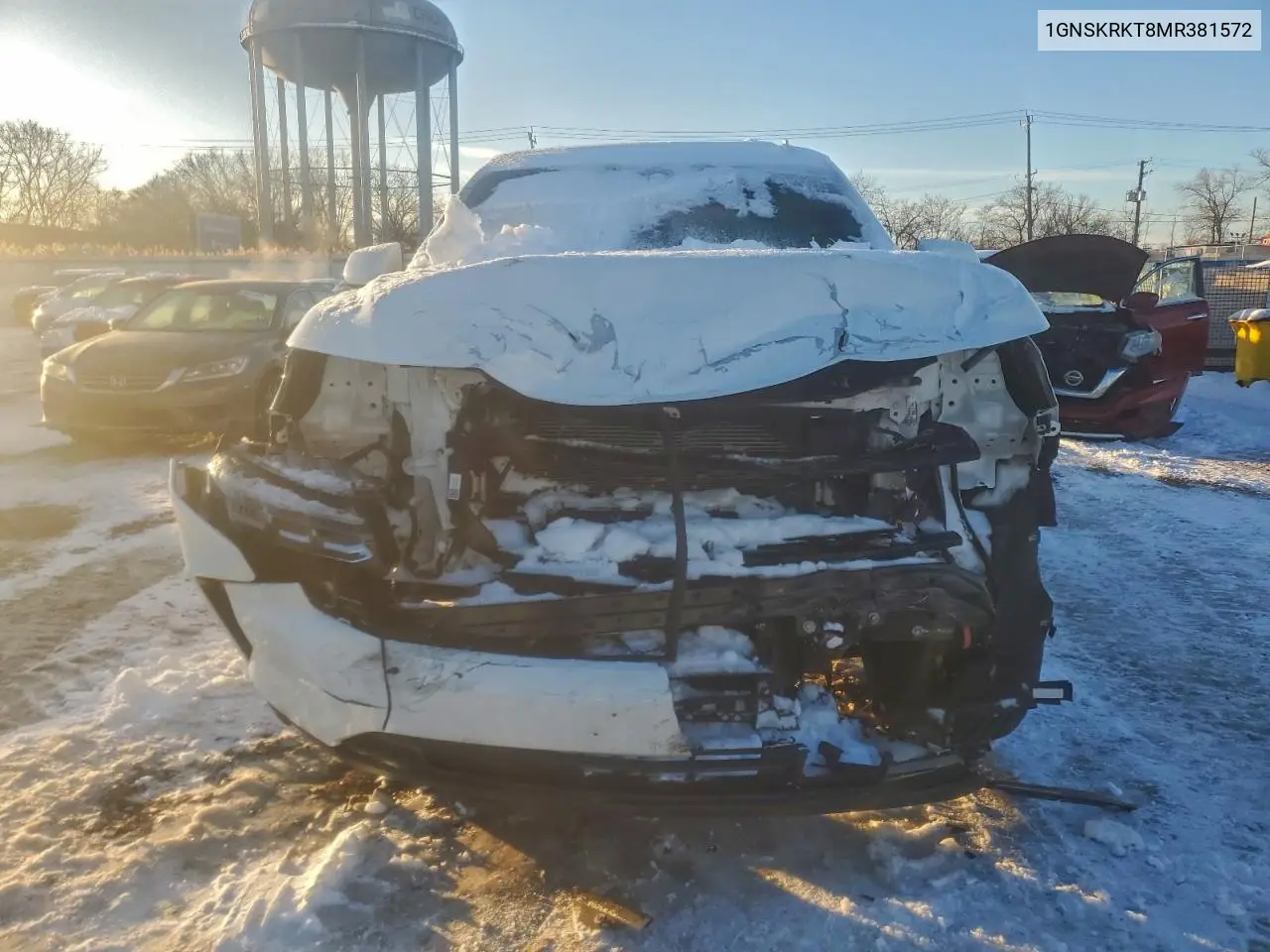 1GNSKRKT8MR381572 2021 Chevrolet Tahoe K1500 Rst