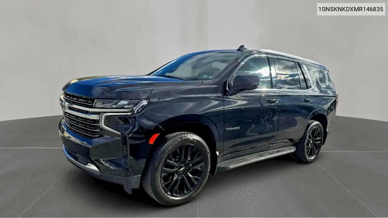 1GNSKNKDXMR146835 2021 Chevrolet Tahoe K1500 Lt