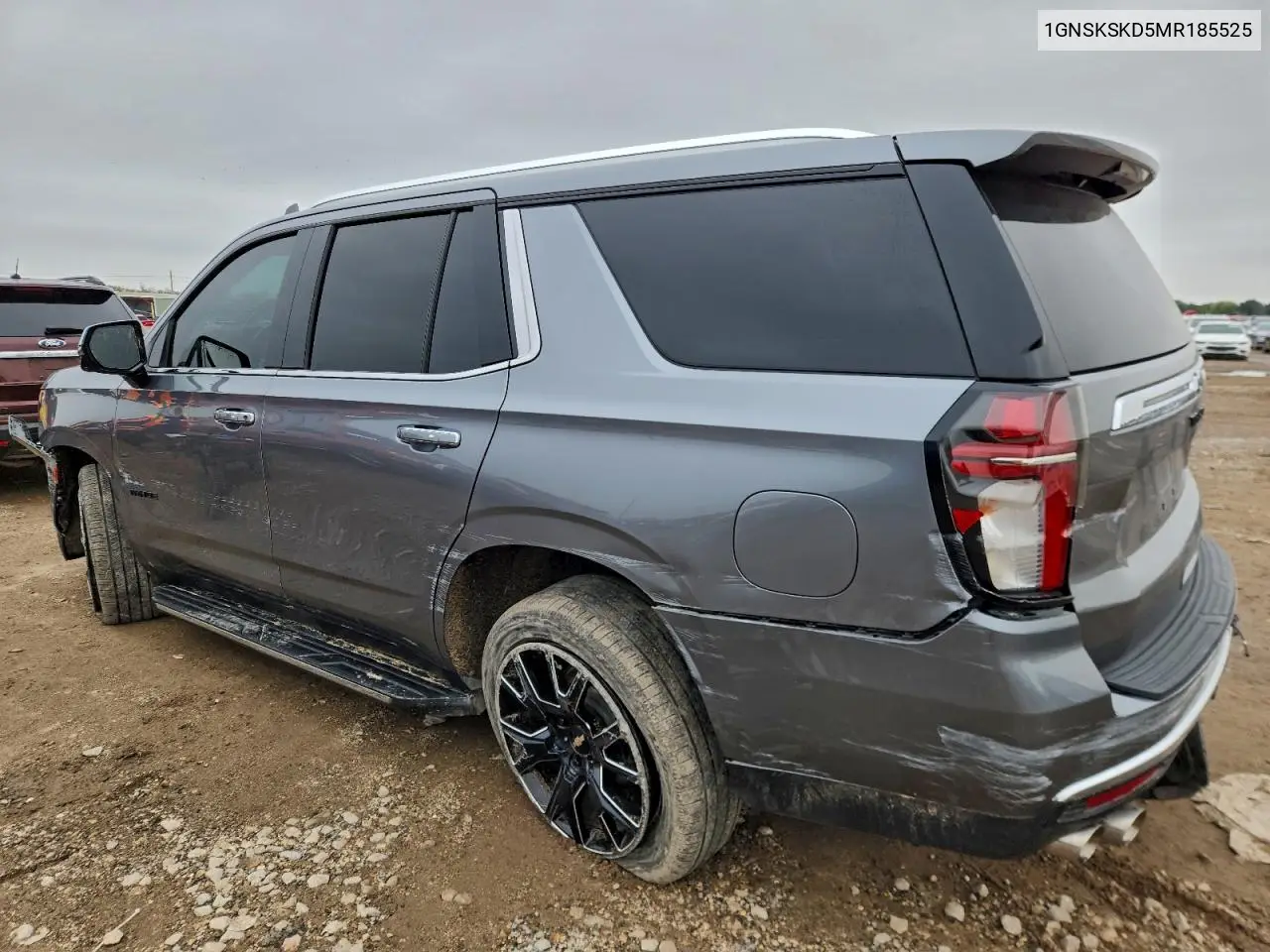 1GNSKSKD5MR185525 2021 Chevrolet Tahoe K1500 Premier